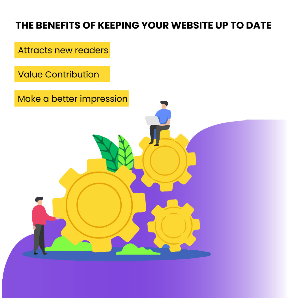 the benefits of keeping your website up-to-date