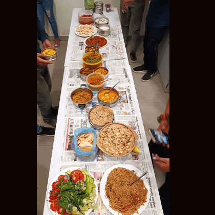 Potluck at Aarav Infotech -  Screenshot 3